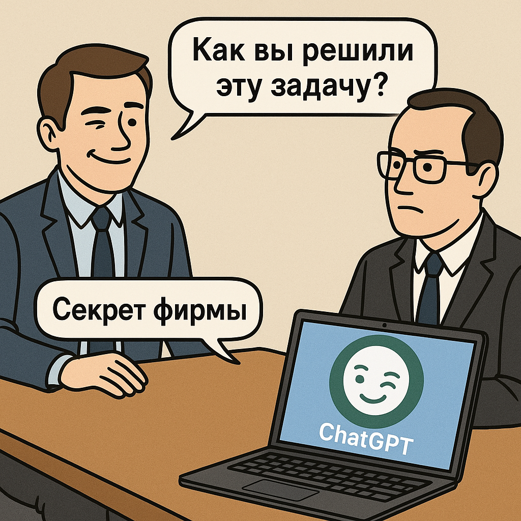 Я и ChatGPT на собеседовании